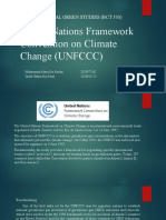 United Nations Framework Convention On Climate Change (UNFCCC)