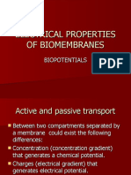 6-Electrical Properties of Biomembranes