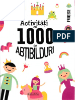 Activitati Cu 1000 de Abtibilduri Printese PDF