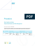 PRO-00657 Corporate Safety - WHS - Hazard Identification and Risk Management Procedure.pdf