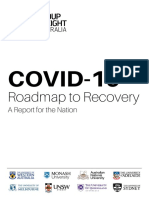Group of Eight's Roadmap to Recovery report