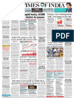 The Times of India Delhi - 2020 - 04 - 22 PDF