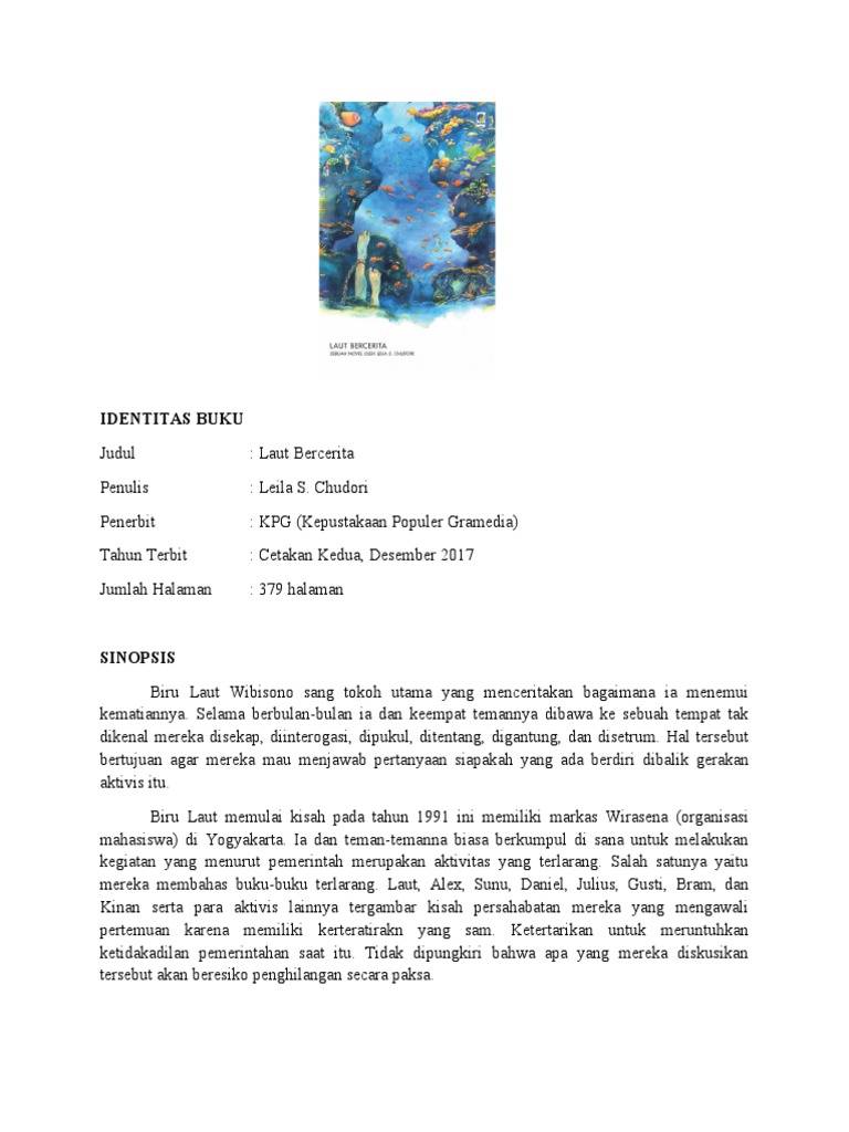 Sinopsis Laut Bercerita PDF