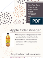 Can Apple Cider Vinegar Cure Acne