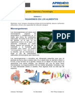 4° Semana Ciencia y Tecnologia PDF | PDF | Microorganismo | Virus