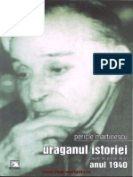 14 Uraganul Istoriei Pagini de Jurnal Intim Anul 1940 Pericle Martinescu WMK Ocr PDF