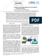 Analysis of Input Current Profiles in An Electroflocculation Process For Industrial PDF