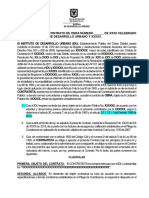 Modelo de Minuta para Procesos de Contratacion IDU Bogota