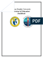 Division of Education Handbook - Final Draft 2