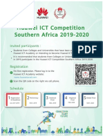 Huawei ICT Competition Southern Africa 2019-2020: Invited Participants