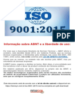 NBR Iso 9001-2015
