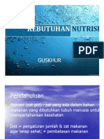 Kebutuhan Nutrisi PDF