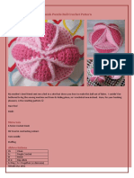 Amish Puzzle Ball Crochet Pattern: Materials