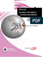 Manual Empleo Doméstico Cocina Doméstica Formación para El Emple PDF