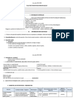 Plan de Intervenţie Personalizat Matematica