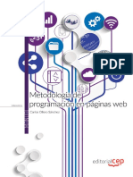 Metodología de Programación en Páginas Web Manual Teórico PDF
