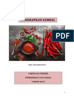 Bahan Ajar Menerapkan Sambal