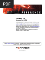 Fortigate OS Command Line Interface