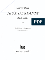 Jeux d'enfants Bizet 4 mains