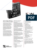 ION Intelligent Metering Device and Revenue Meter: Applications Summary