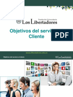 Objetivos Del Servicio Al Cliente PDF