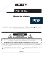 POD HD Pro Quick Start Guide - French ( Rev C )