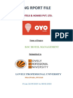 Oyo Project Report PDF