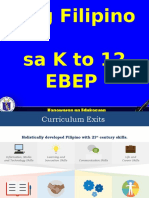 Ang Kurikulum NG Filipino Sa Baitang 10 - For Presentation