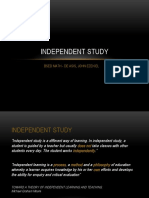 Independent Study: Bsed Math - de Asis, John Ezekiel