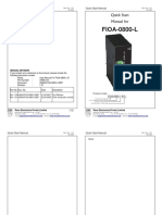 Manual Modulo FIAO-0800-L-B