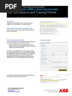 MyABB How To Enroll ABB E-Learning Courses For ABB Customers and Value Providers PDF