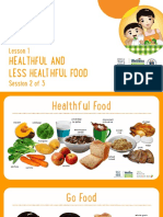 GR01 - L01 - Healthful and Less Healthful Food Session 2 PowerPoint