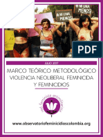 Marco Teorico Metodologico Violencia Neoliberal Femenicida PDF