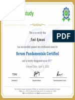 course-certificates-SCRUMstudy - Amit Ramani PDF