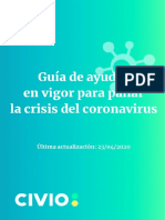 Guia de Ayudas en Vigor para Paliar La Crisis Del Coronavirus Fundacion Civio