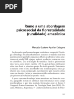 Rumo a uma abordagem psicossocial da florestalidade (ruralidade) amazônica