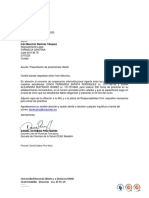 Carta de Presentacion Practicantes Santana PDF