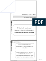 CLASE 17 - Anclajes y Empalmes