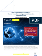 Cisco Collaboration Flex Plan:: Proposal For