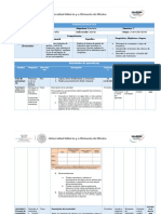 Planeacion Didactica Unidad 1 PDF