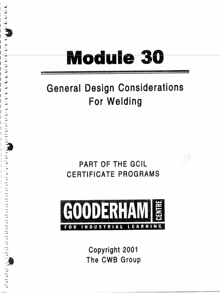 CWB Module 30 PDF | PDF