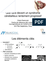 Syndrome Cerebelleux Progressifs Ewenczyk