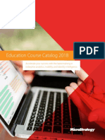 MicroStrategy Education Catalog PDF