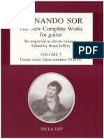 FERNANDO SOR Complete Works For Guita PDF