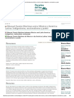 RICCO - Manuel Gamio - Indigenismo Nacionalismo e Poder PDF