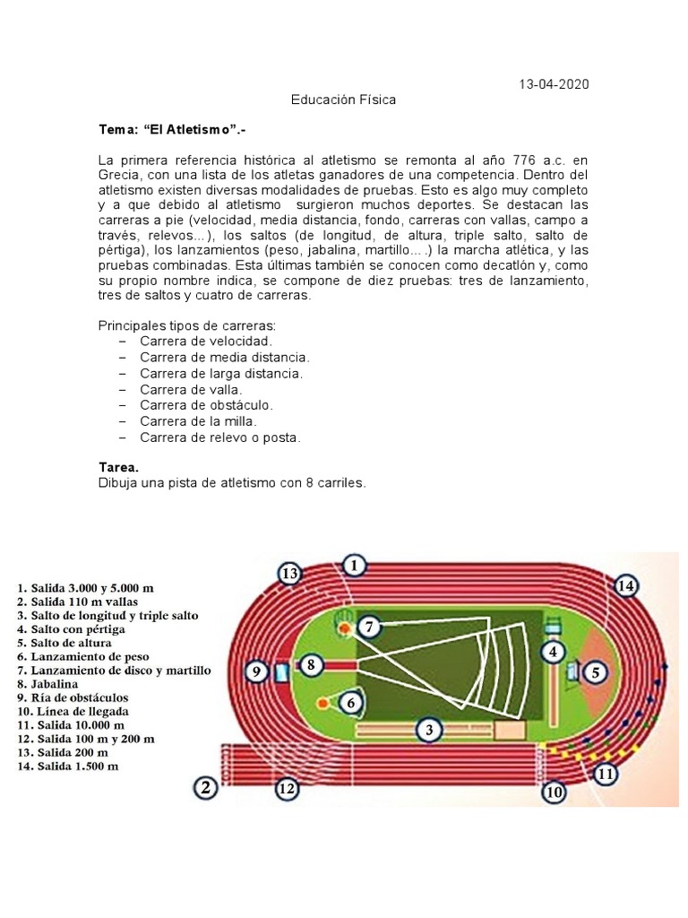 Educacion Fisica | PDF | Deporte del atletismo | Atletismo