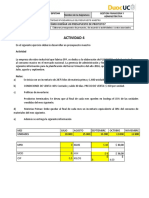 Actividad N4 Desarrollo Del Presupuesto Maestro