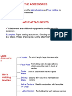 Lathe Accessories: Work Holding Tool Holding