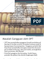 OPT MENGHAMBAT HASIL PERTANIAN