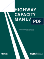 Highway Capacity Manual